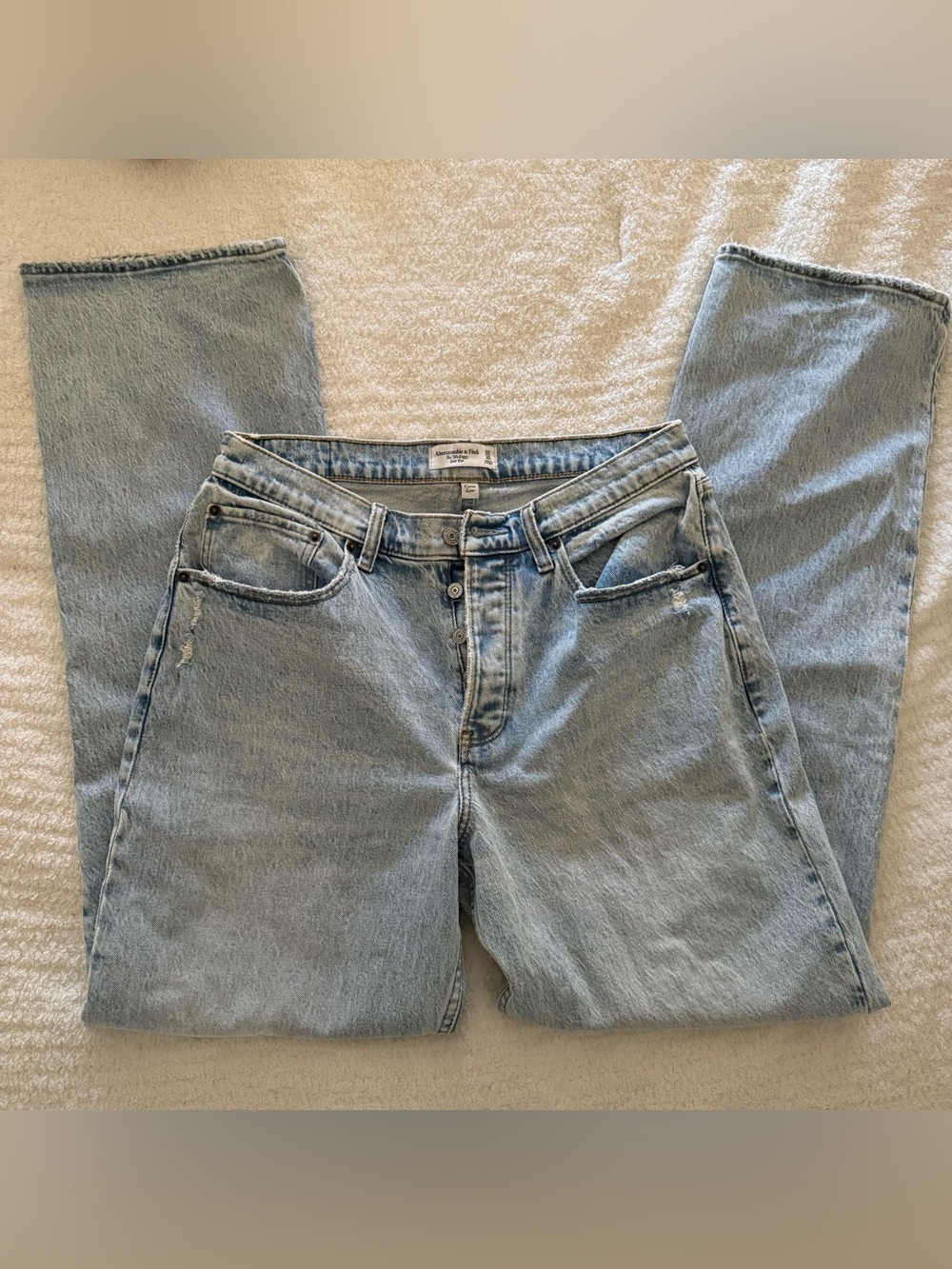 Abercrombie Curve Love The 90s Baggy Low Rise